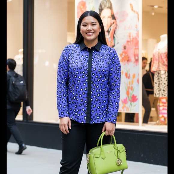 kate spade Tops - Kate Spade| pure silk button down blouse